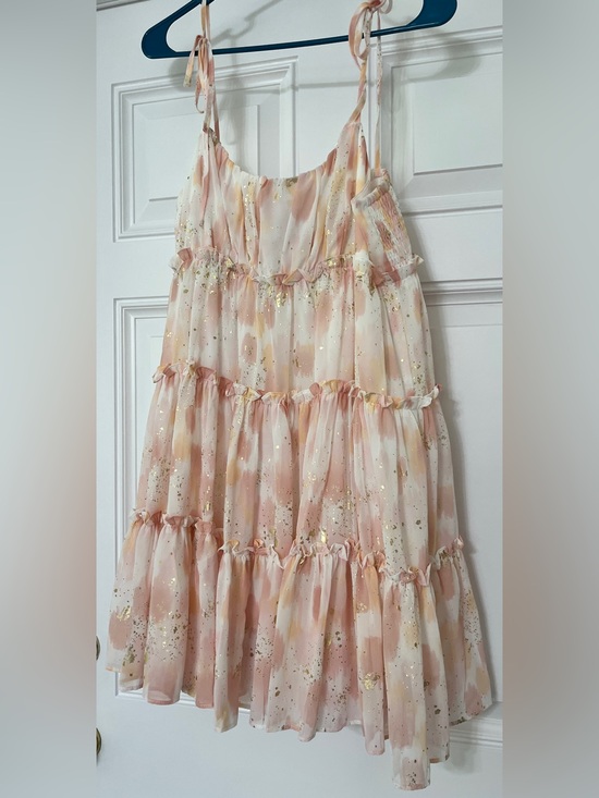 Buddy Love Dresses & Skirts - Pink orange gold & white dress Buddy Love large